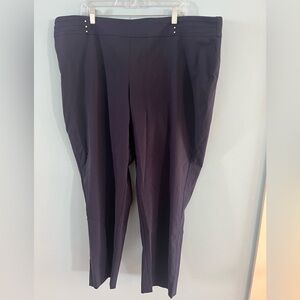 JM Collection Women’s Plus Size Navy Pants